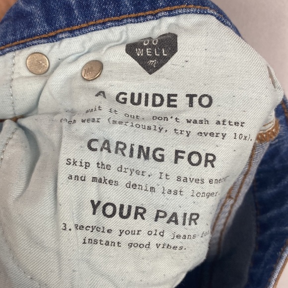 MADEWELL The High-Rise Slim Boyjean - Lita Wash - Size 29 - Picture 14 of 16